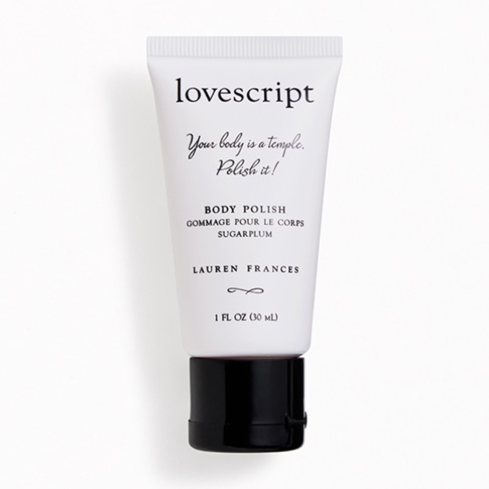 LOVESCRIPT Sugarplum Body Polish • 1 fl oz/30 mL Sealed